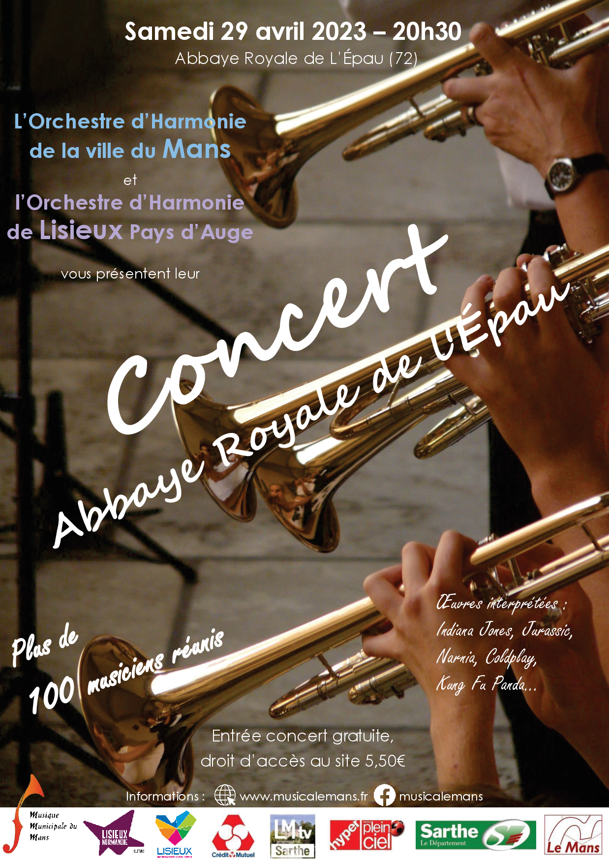 Concert à l'Abbaye Royale de l'Epau