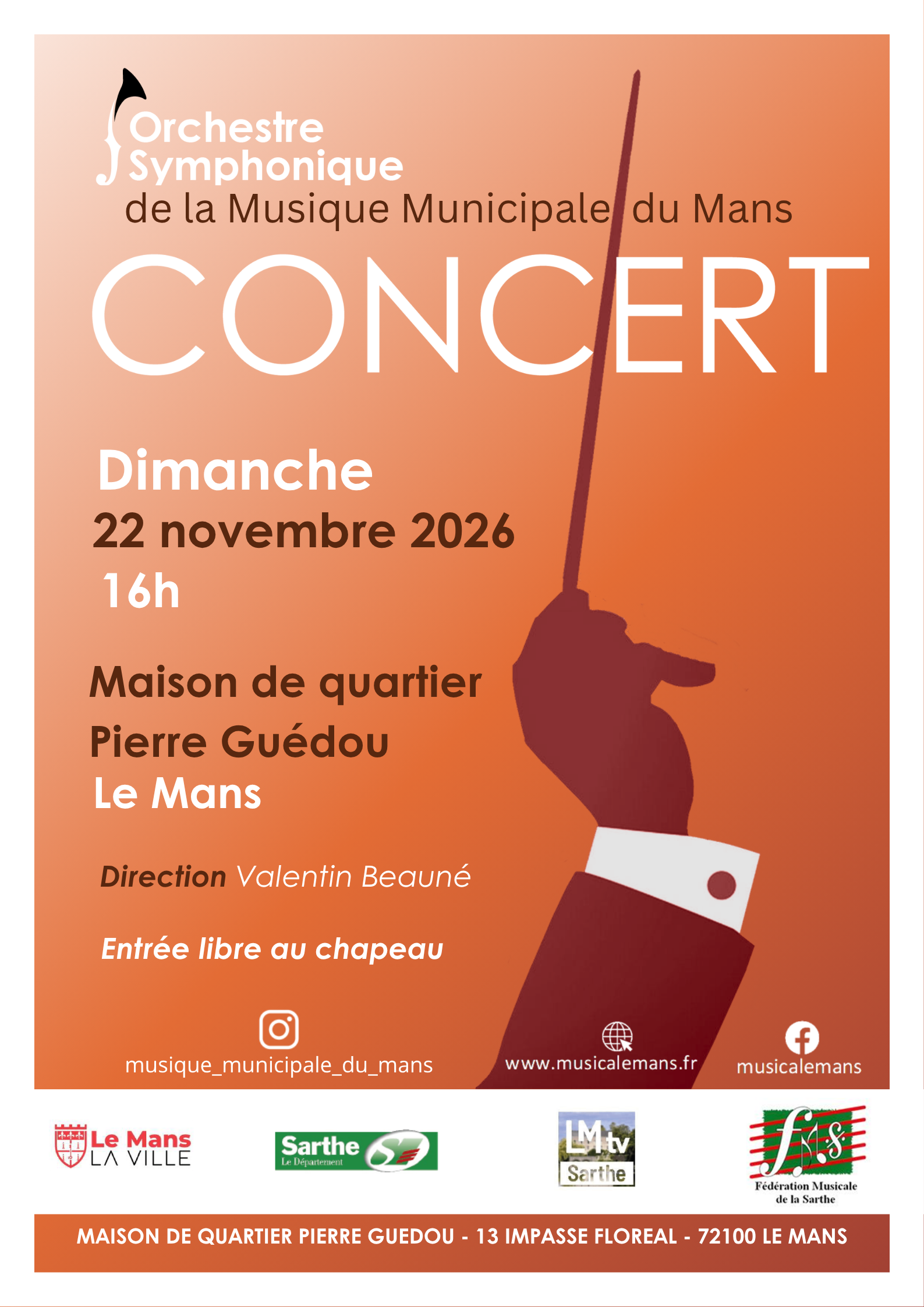 Concert à la maison de quartier Pierre Guédou